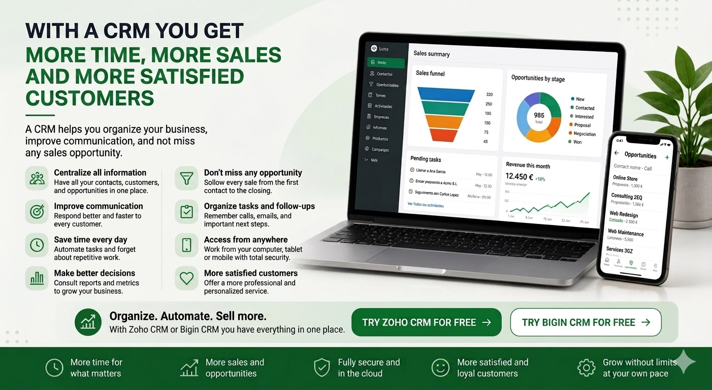 Benefits of using a CRM for small businesses
