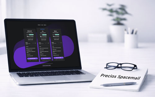 Email profesional con dominio propio con spacemail tarifas kreatibu